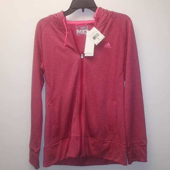 Adidas Ultimate hoodie fleece climawarm jacket - Picture 2 of 3